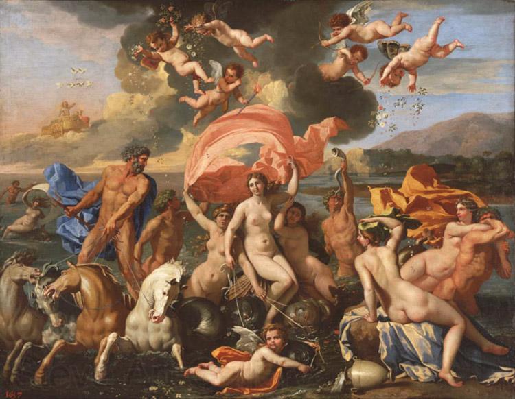 Nicolas Poussin Triumph of Neptune and Amphitrite (mk08)